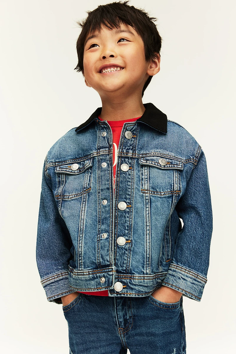 Veste grande taille en denim