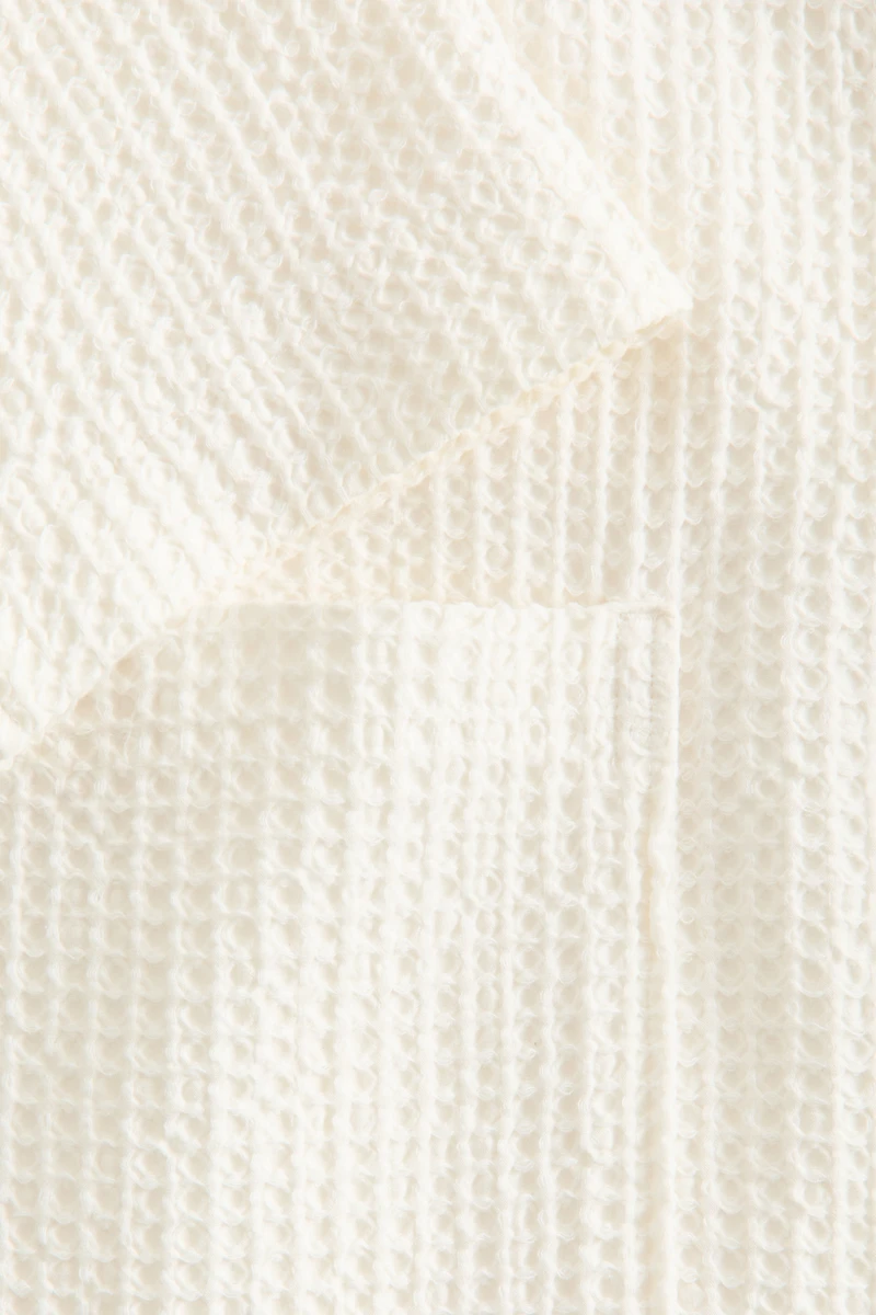 Waffled Bathrobe