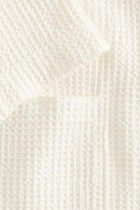Waffled Bathrobe