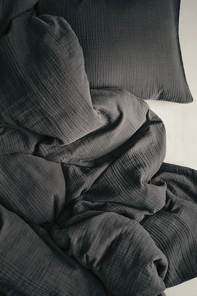 Muslin Twin Duvet Cover Set