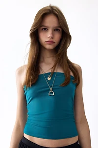 Gathered Tube Top