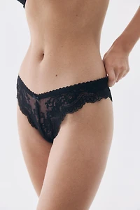 2-pack Lace Brazilian Briefs