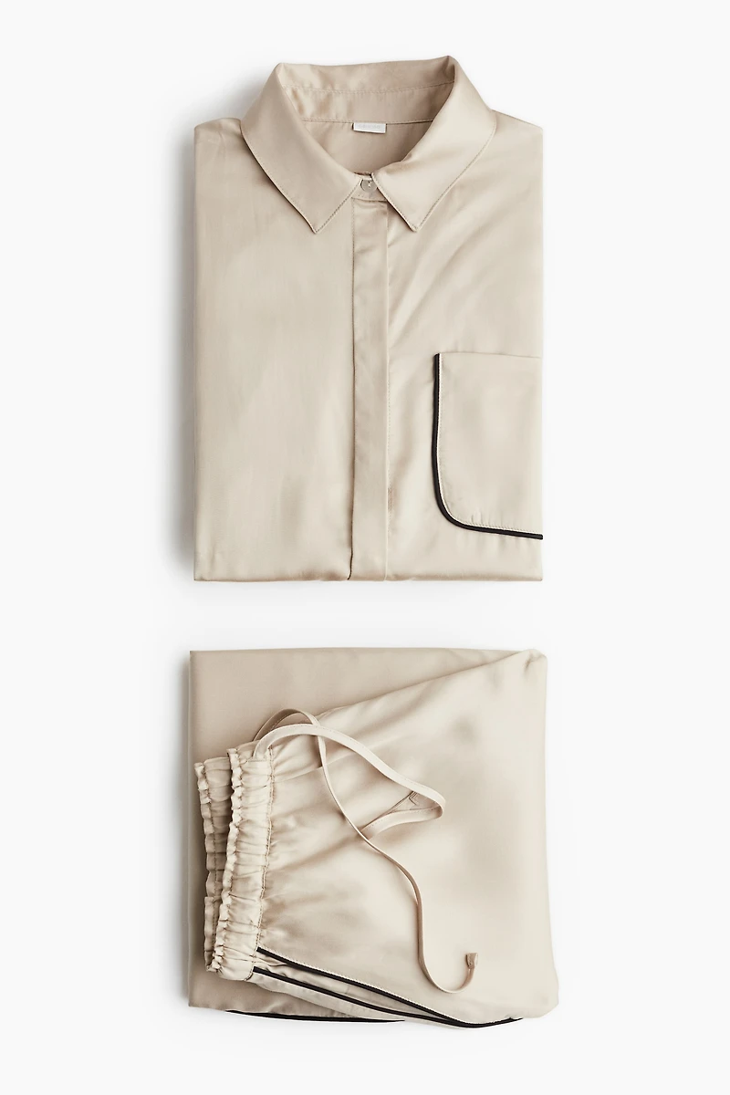 Pyjama en satin