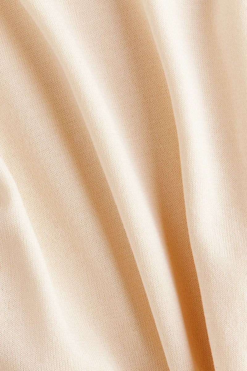 Haut long en fin tricot