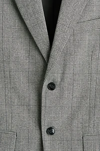 Regular-Fit Single-Breasted Jacket
