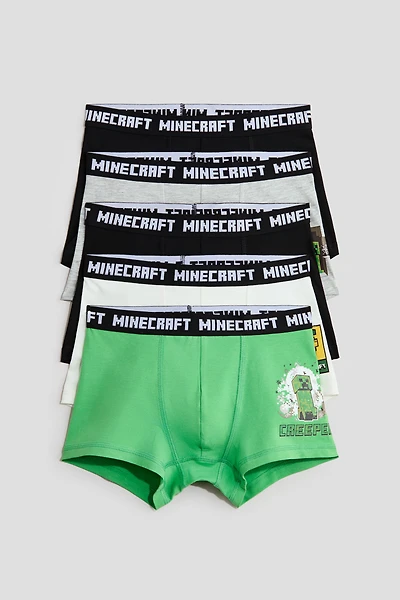 5-Pack Cotton Boxer Briefs
