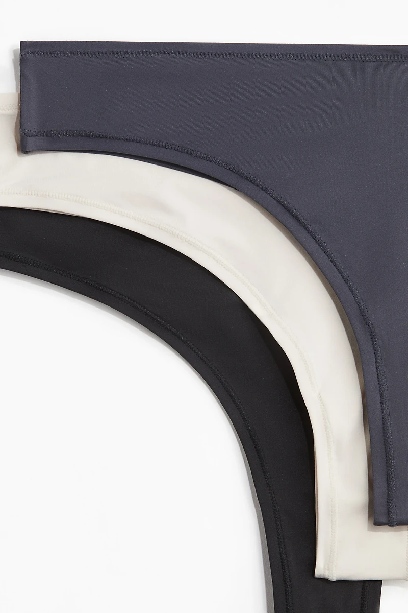 3-pack Microfiber Brazilian Briefs