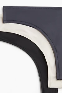 3-pack Microfiber Brazilian Briefs