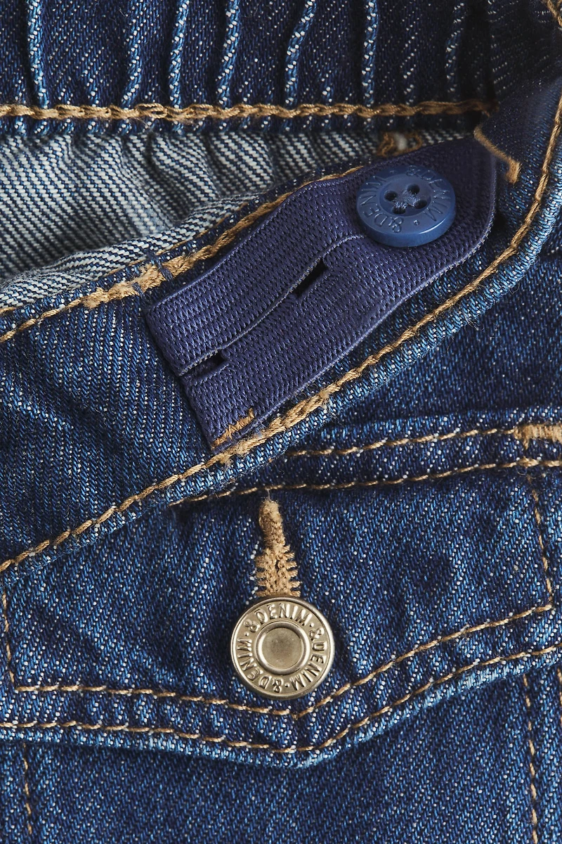 Jean à jambes larges