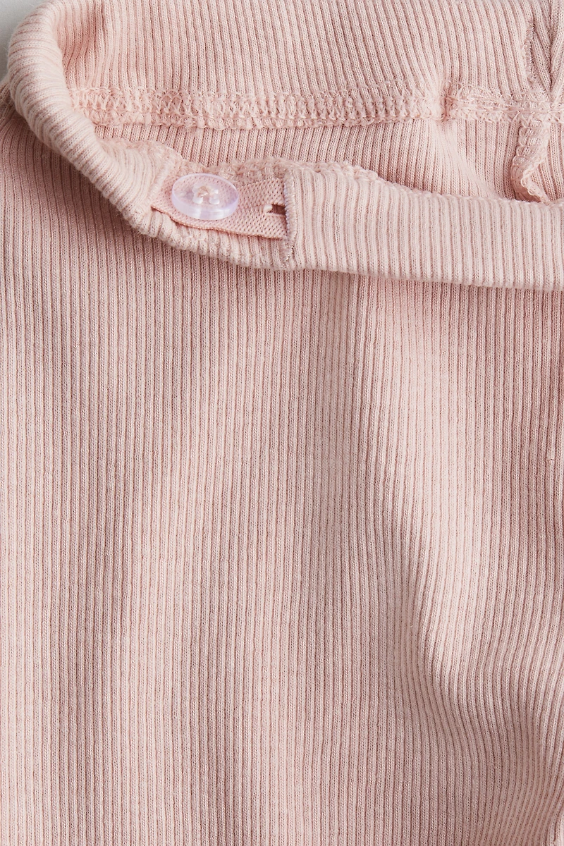 Ribbed Jersey Leggings