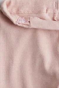 Ribbed Jersey Leggings