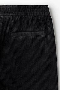 Loose-Fit Corduroy Shorts