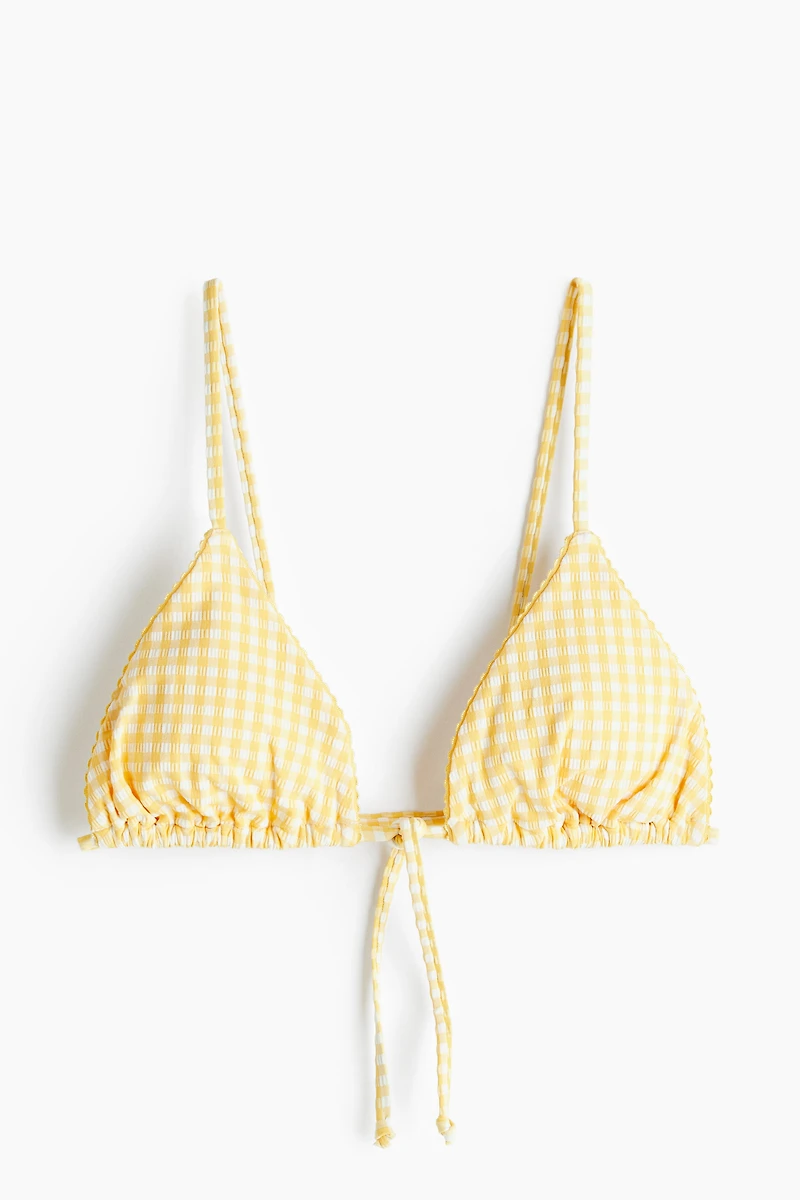 Haut de maillot en triangles coussinés