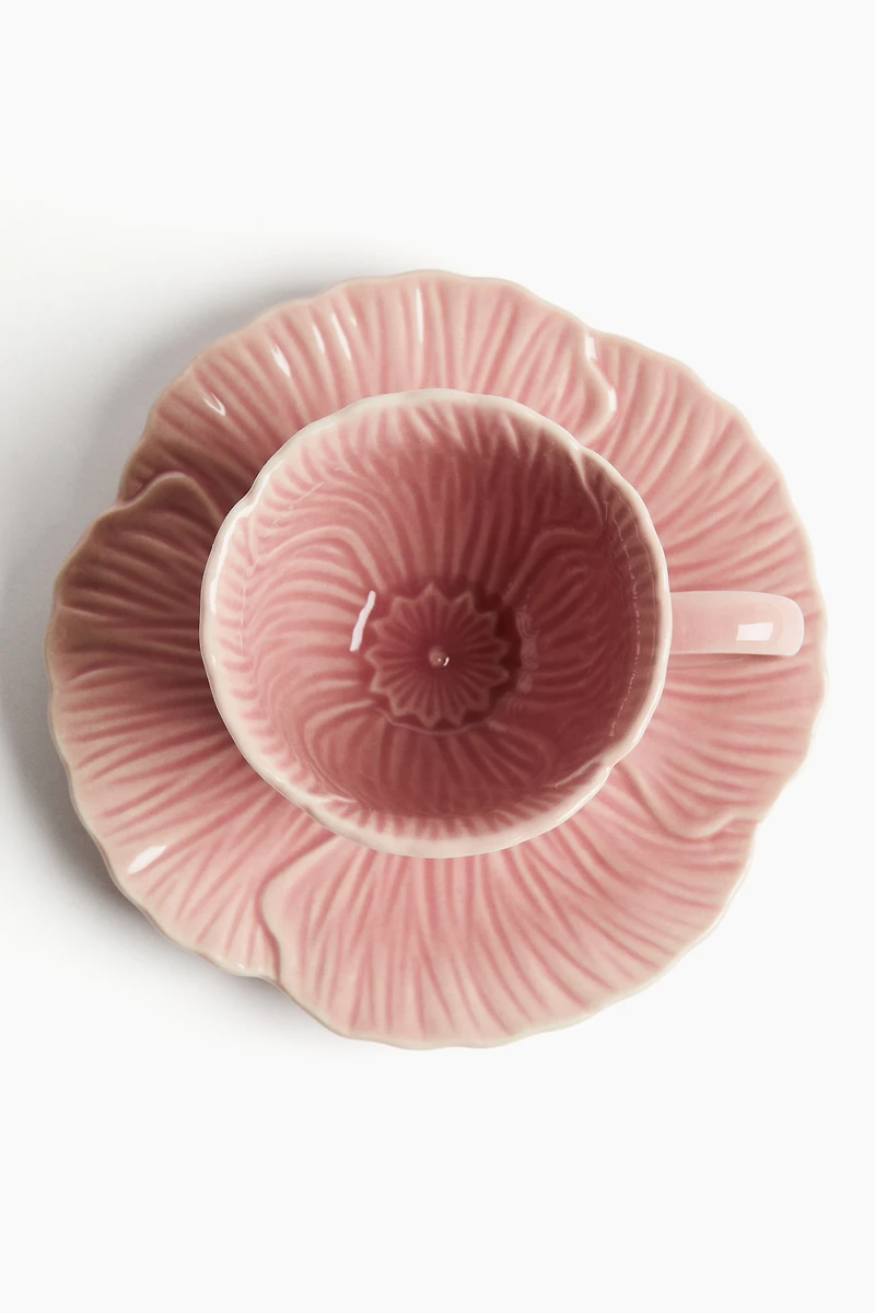 Espresso Cup and Saucer