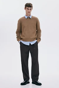 Regular-Fit Rib-Knit Sweater