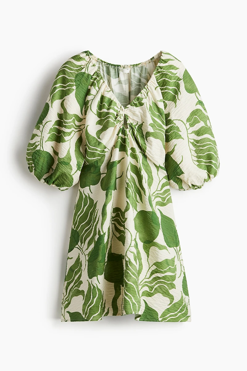 Crêpe Mini Dress