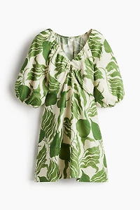 Crêpe Mini Dress
