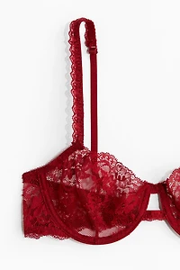 Soutien-gorge en dentelle avec armatures