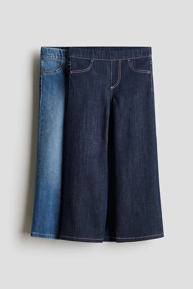 2-Pack Wide-Leg Jeans