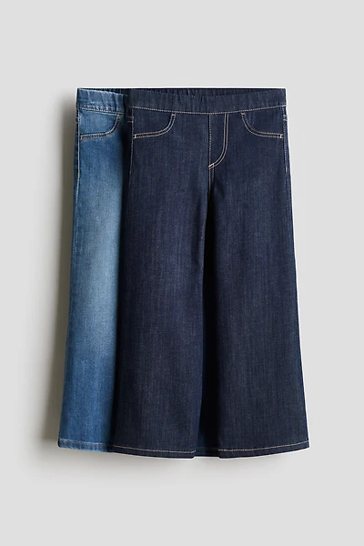 2-Pack Wide-Leg Jeans