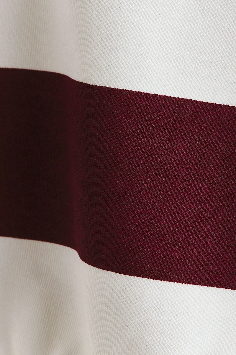 Polo de rugby en coton
