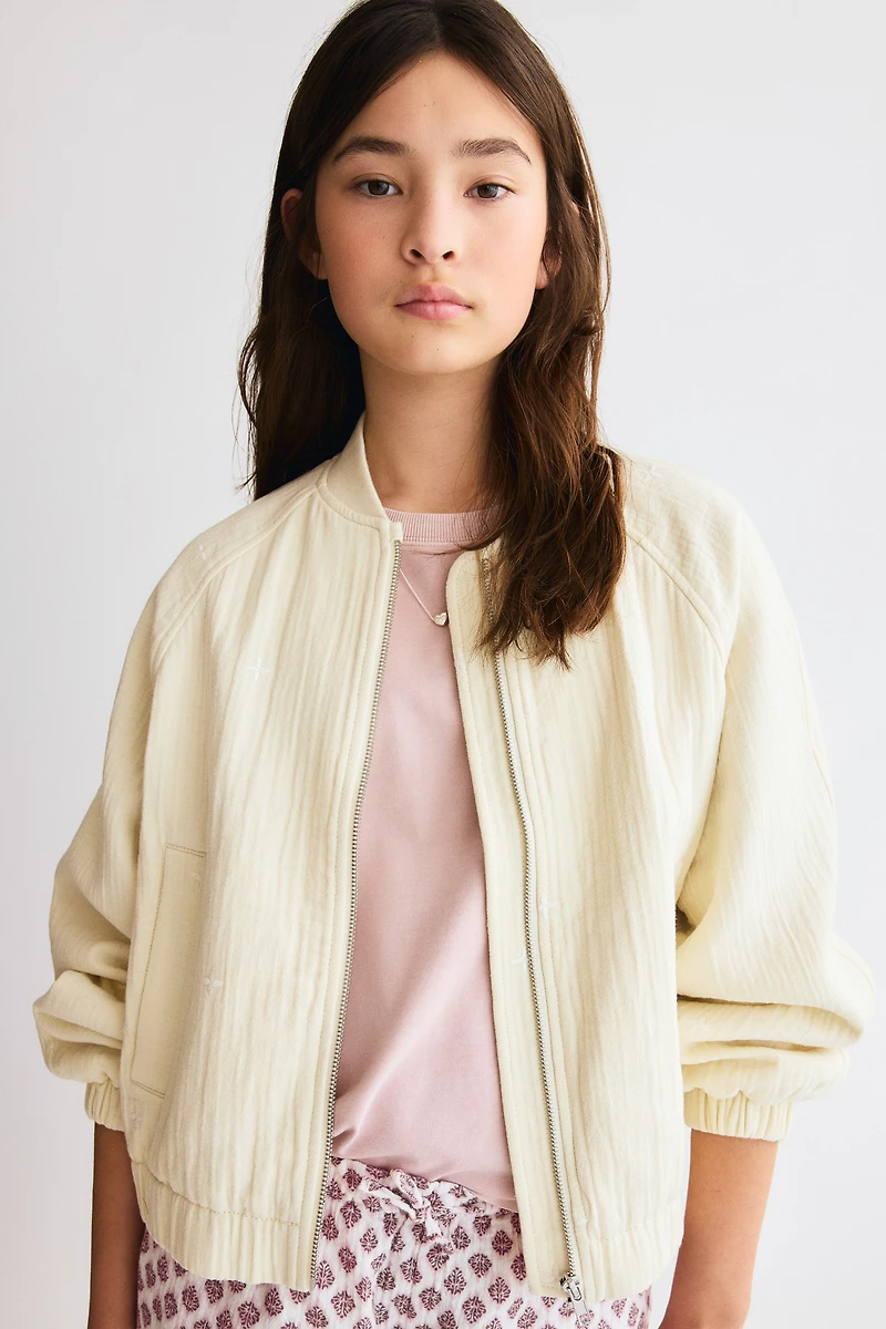 Cotton Bomber Jacket