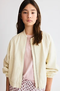 Cotton Bomber Jacket