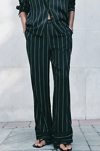 Loose-Fit Twill Pants