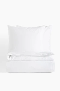 Housse de couette TG lit double en satin coton