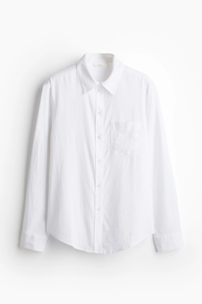 Linen-blend Shirt
