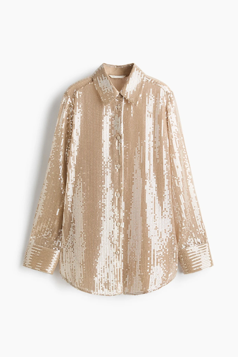 Sequined Shirt