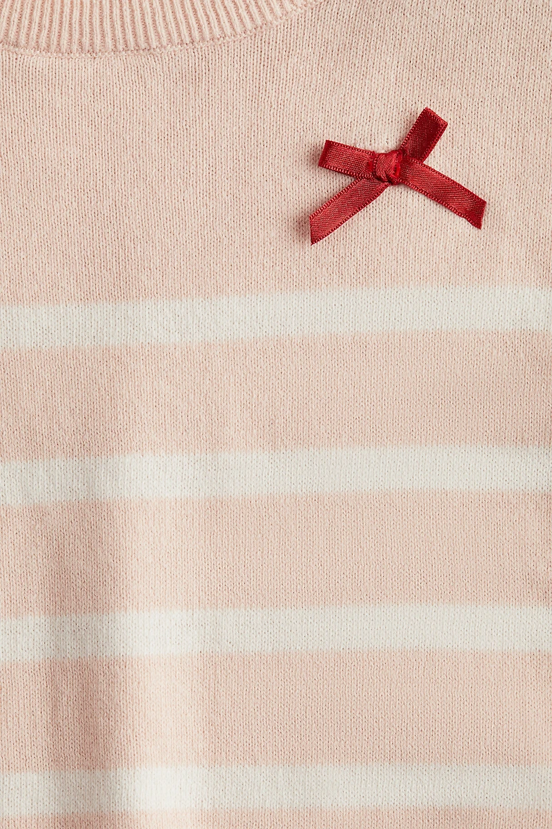 Short-sleeved jumper