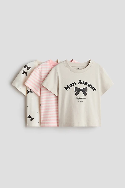 3-Pack Printed T-Shirts