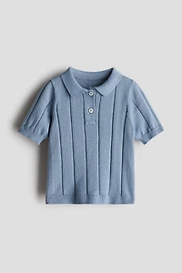 Knit Polo Shirt
