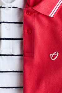 2-Pack Cotton Polo Shirts