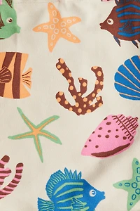Patterned Beach Bag