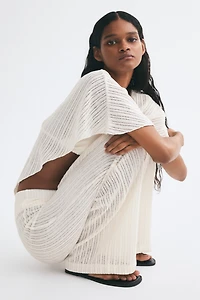 Rib-Knit Pants