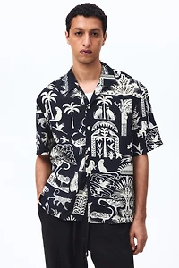 Relaxed-Fit Printed Resort Shirt