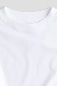 Long-Sleeved Cotton Top