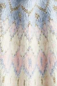 Jacquard-Knit Sweater