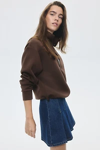 Chandail zippé en scuba