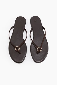 Ring-Detail Flip-Flops