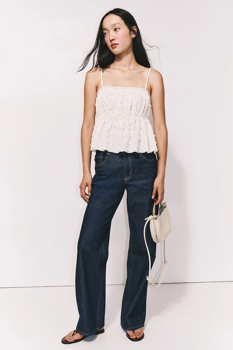 Bleecker High Rise Wide Leg Jeans