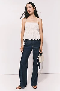Bleecker High Rise Wide Leg Jeans