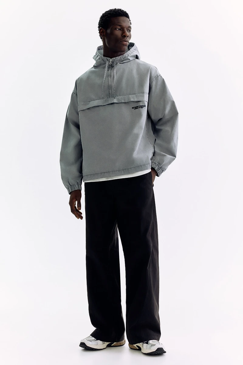 Anorak ample en coton