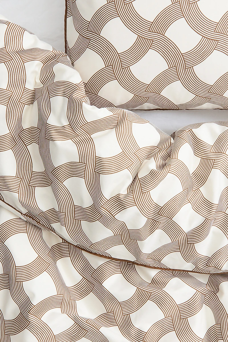 Ensemble de couette lit simple en satinette