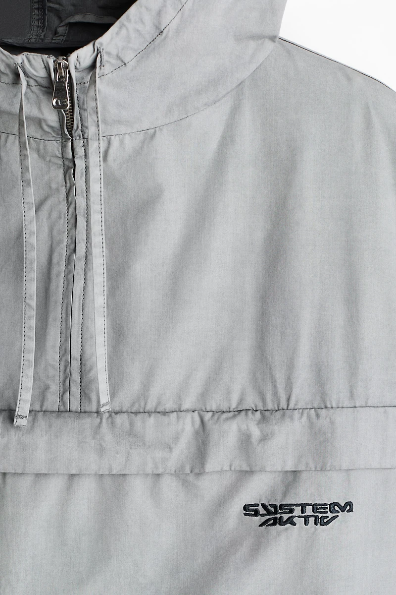 Anorak ample en coton