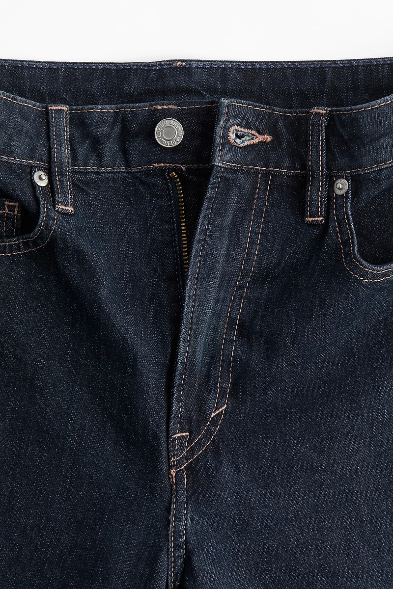 High Rise Slim Straight Leg Jeans