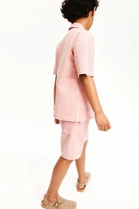 Seersucker Shorts