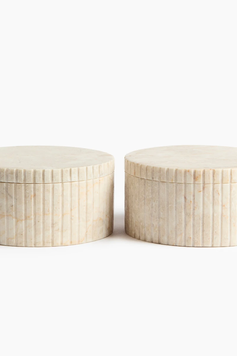 Marble Box with Lid
